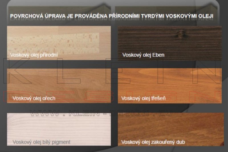 KLEIN DESIGN |  PINTA P2 | 90 X 200 | BUK